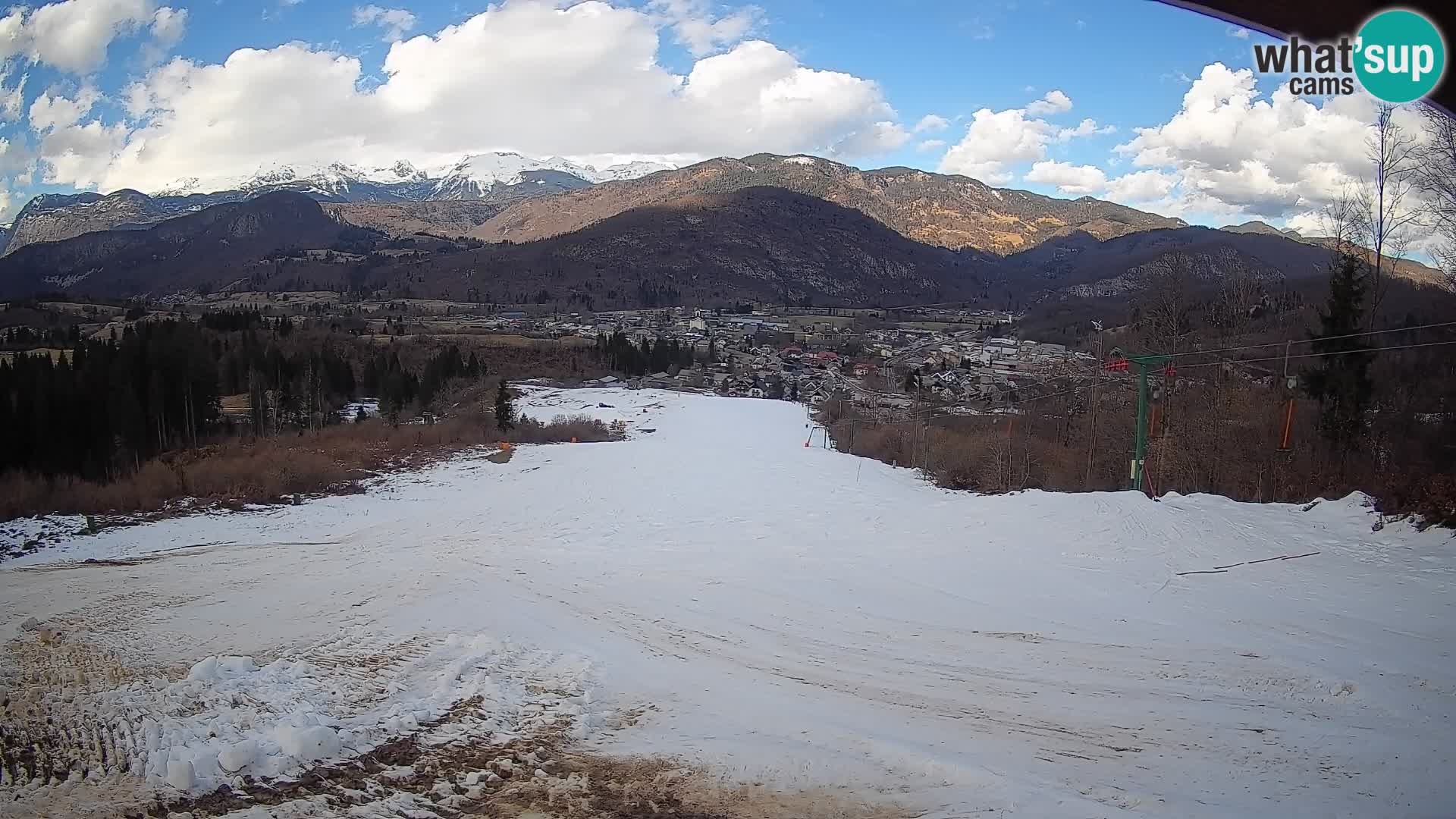 Webcam Bohinjska Bistrica – Vue en direct depuis la station de ski Kozji Hrbet