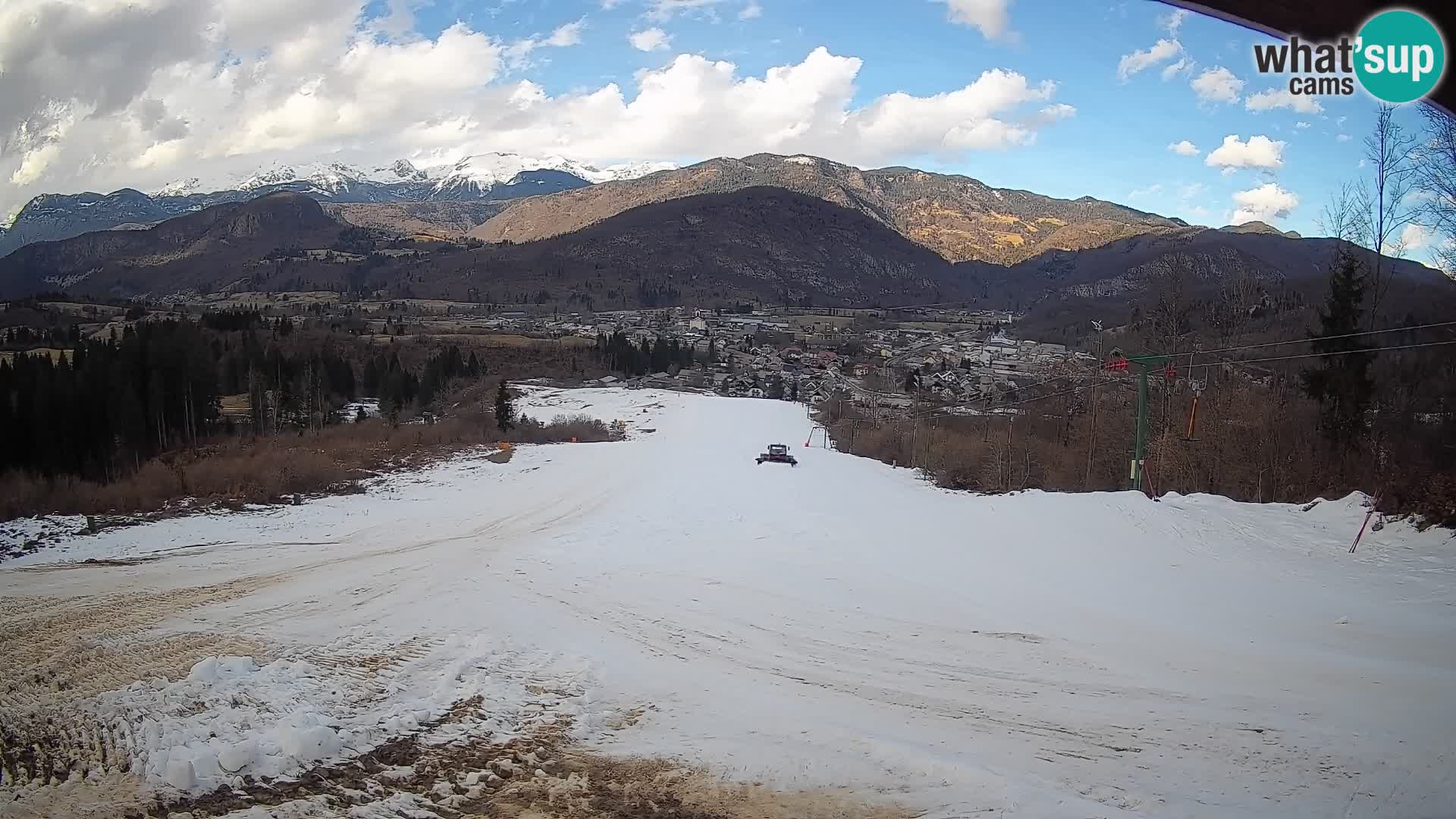 Spletna kamera Bohinjska Bistrica – Pogled v živo s smučišča Kozji Hrbet