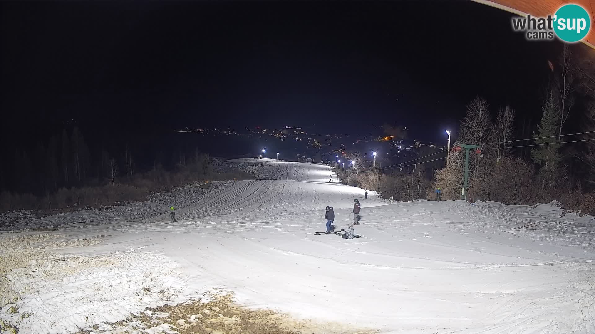 Webcam Bohinjska Bistrica – Vista live dalla stazione sciistica Kozji Hrbet