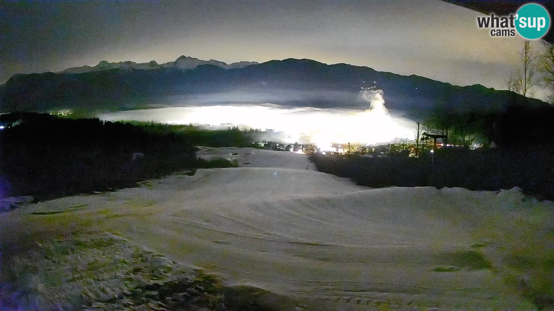 Webcam Bohinjska Bistrica – Live View from Kozji Hrbet Ski Station