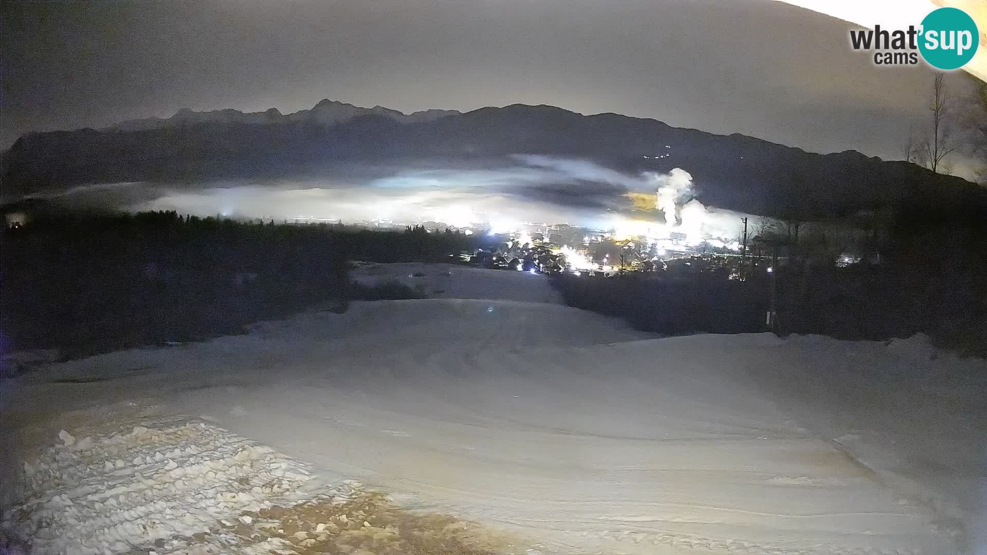 Webcam Bohinjska Bistrica – Vue en direct depuis la station de ski Kozji Hrbet