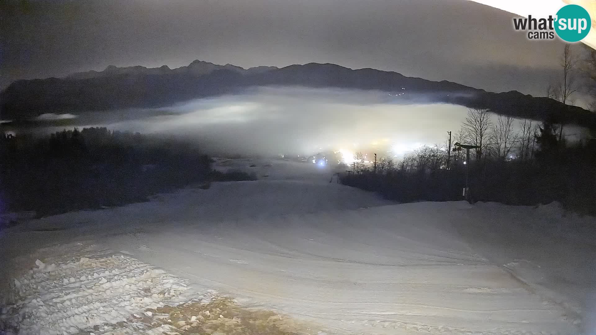 Webcam Bohinjska Bistrica – Live View from Kozji Hrbet Ski Station