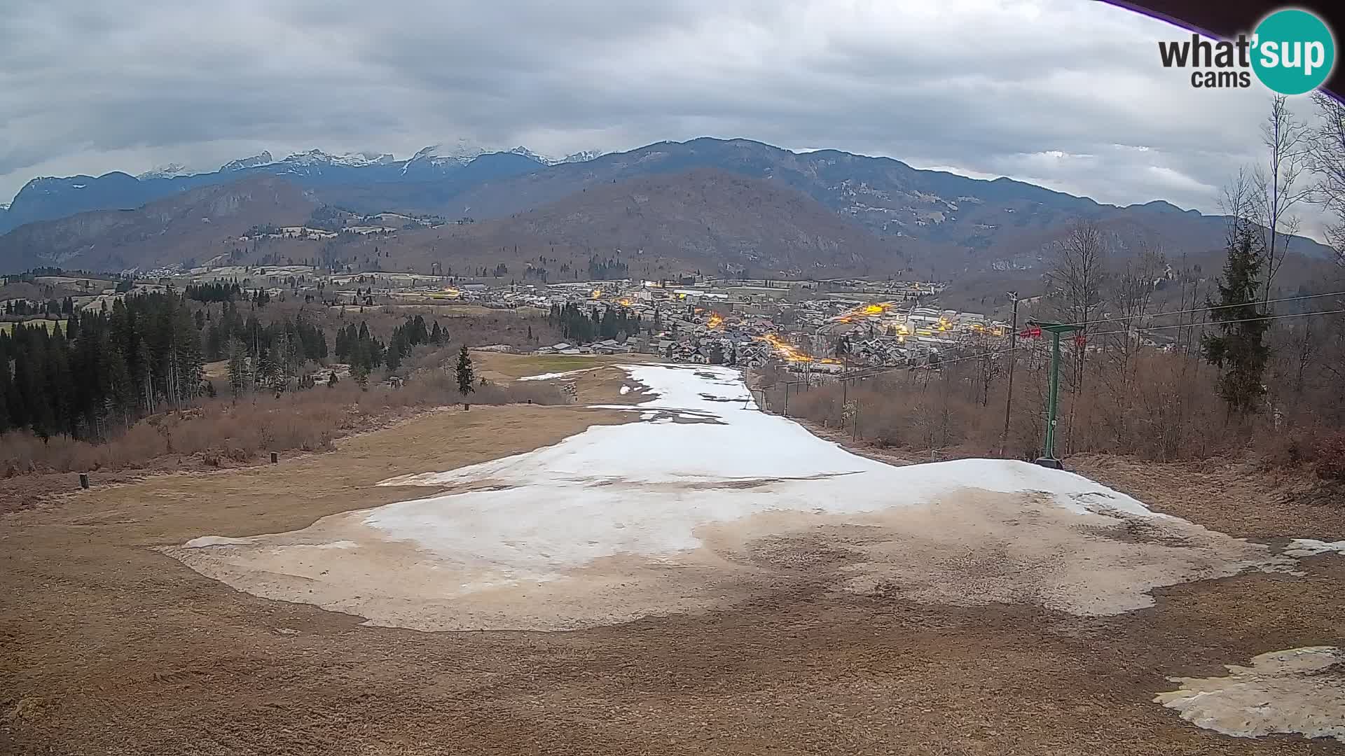 Webcam Bohinjska Bistrica – Vista live dalla stazione sciistica Kozji Hrbet