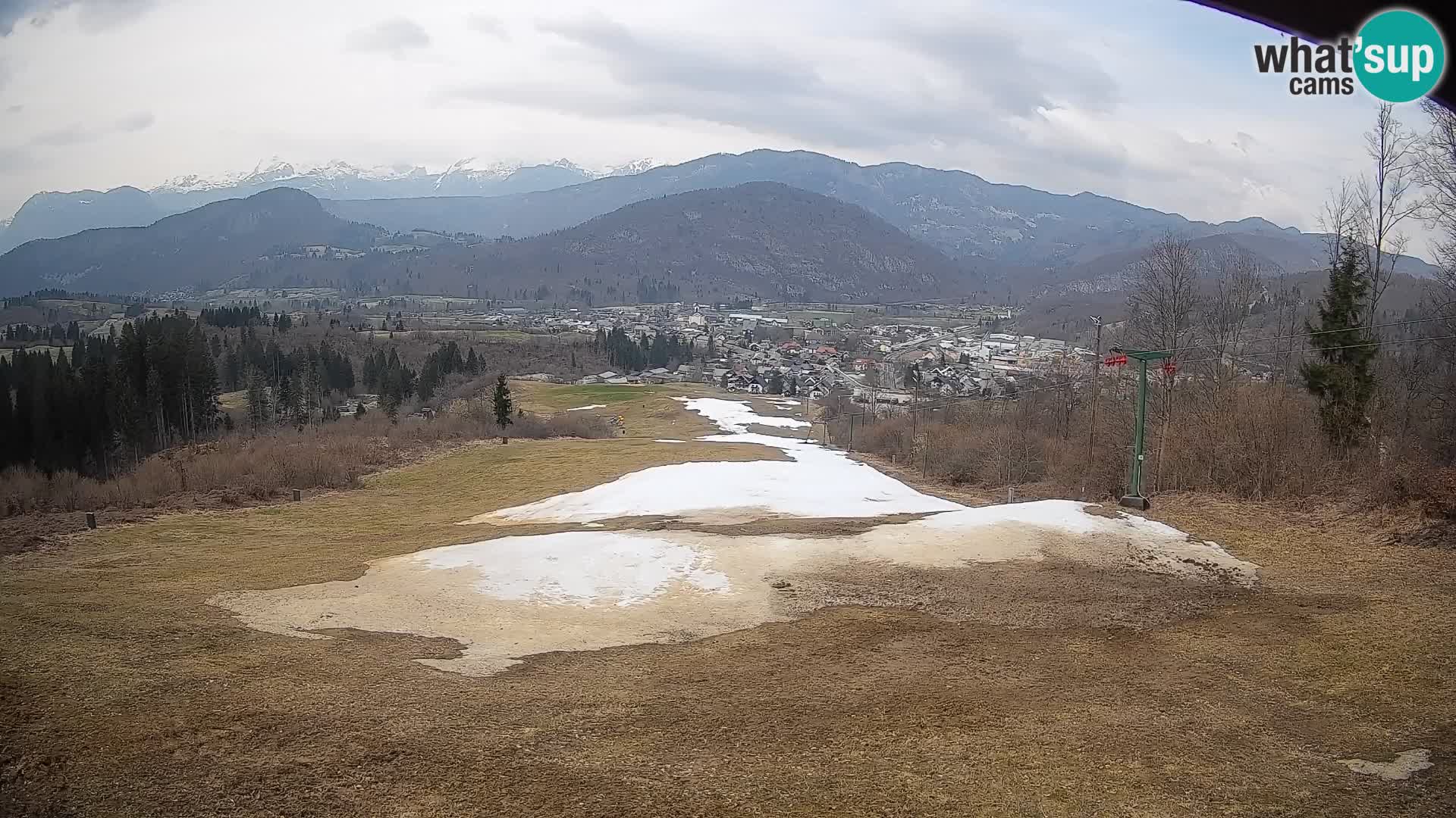 Webcam Bohinjska Bistrica – Vue en direct depuis la station de ski Kozji Hrbet