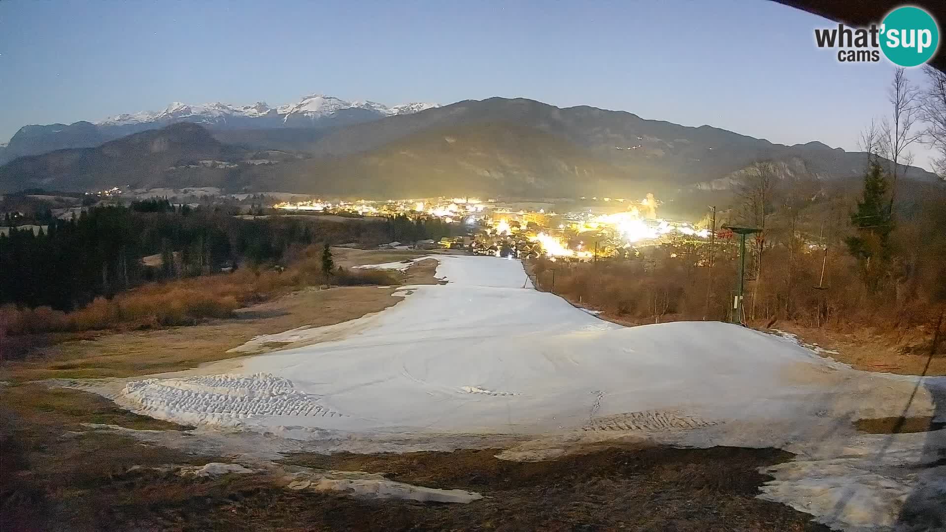 Livekamera Bohinjska Bistrica – Liveblick von der Skistation Kozji Hrbet