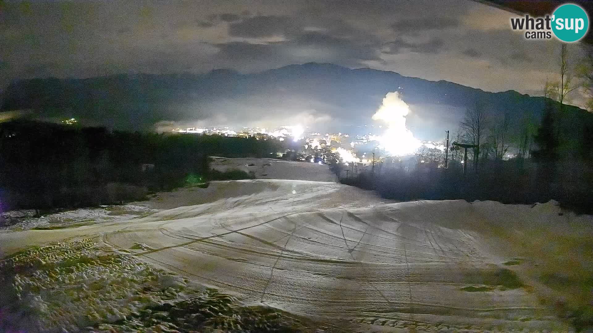 Kamera uživo Bohinjska Bistrica – Pogled u stvarnom vremenu sa skijališta Kozji Hrbet