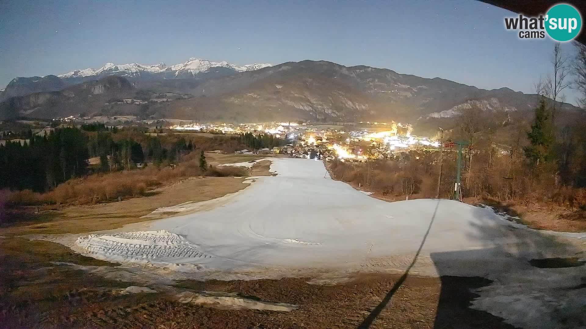 Webcam Bohinjska Bistrica – Live View from Kozji Hrbet Ski Station