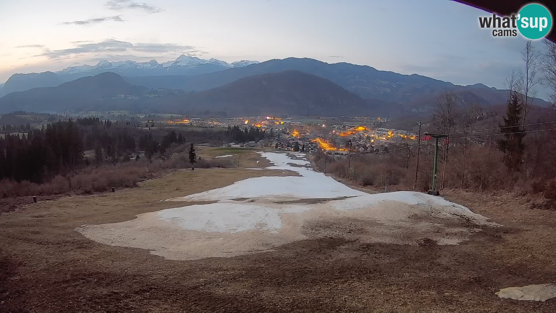 Webcam Bohinjska Bistrica – Vista live dalla stazione sciistica Kozji Hrbet