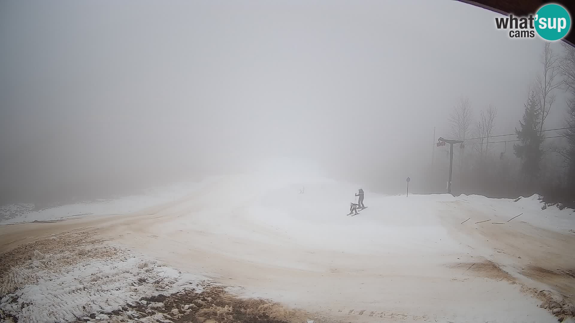 Spletna kamera Bohinjska Bistrica – Pogled v živo s smučišča Kozji Hrbet