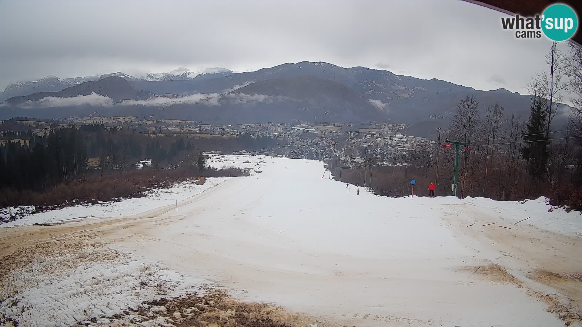 Webcam Bohinjska Bistrica – Live View from Kozji Hrbet Ski Station
