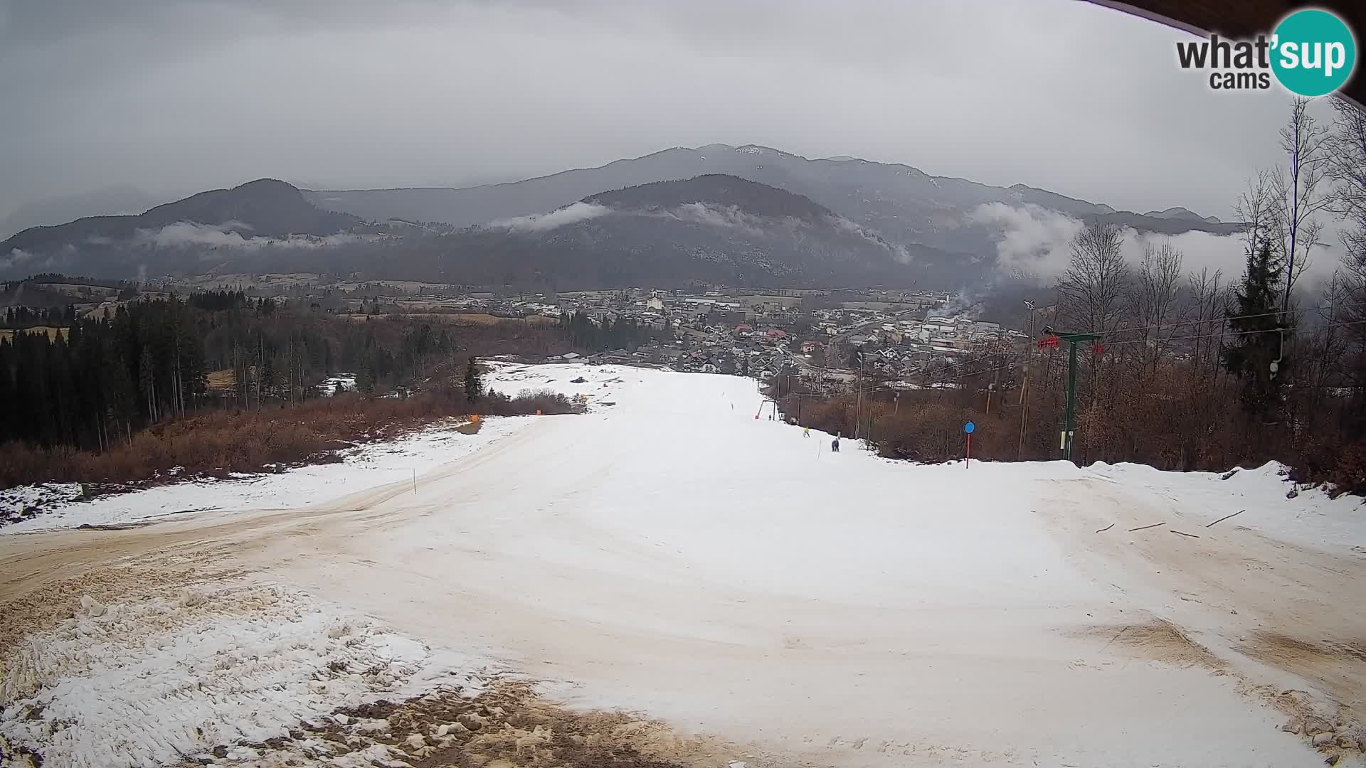 Webcam Bohinjska Bistrica – Live View from Kozji Hrbet Ski Station