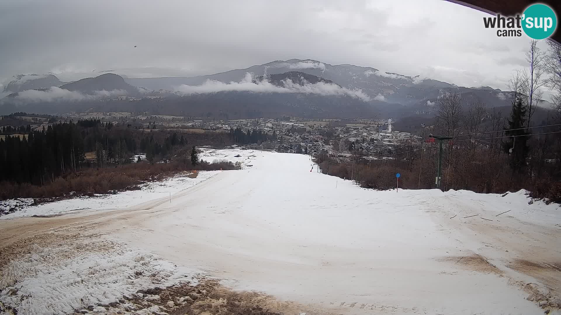 Livekamera Bohinjska Bistrica – Liveblick von der Skistation Kozji Hrbet