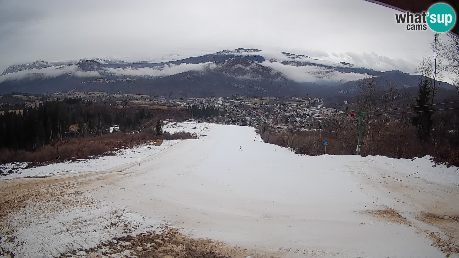 Webcam Bohinjska Bistrica – Live View from Kozji Hrbet Ski Station