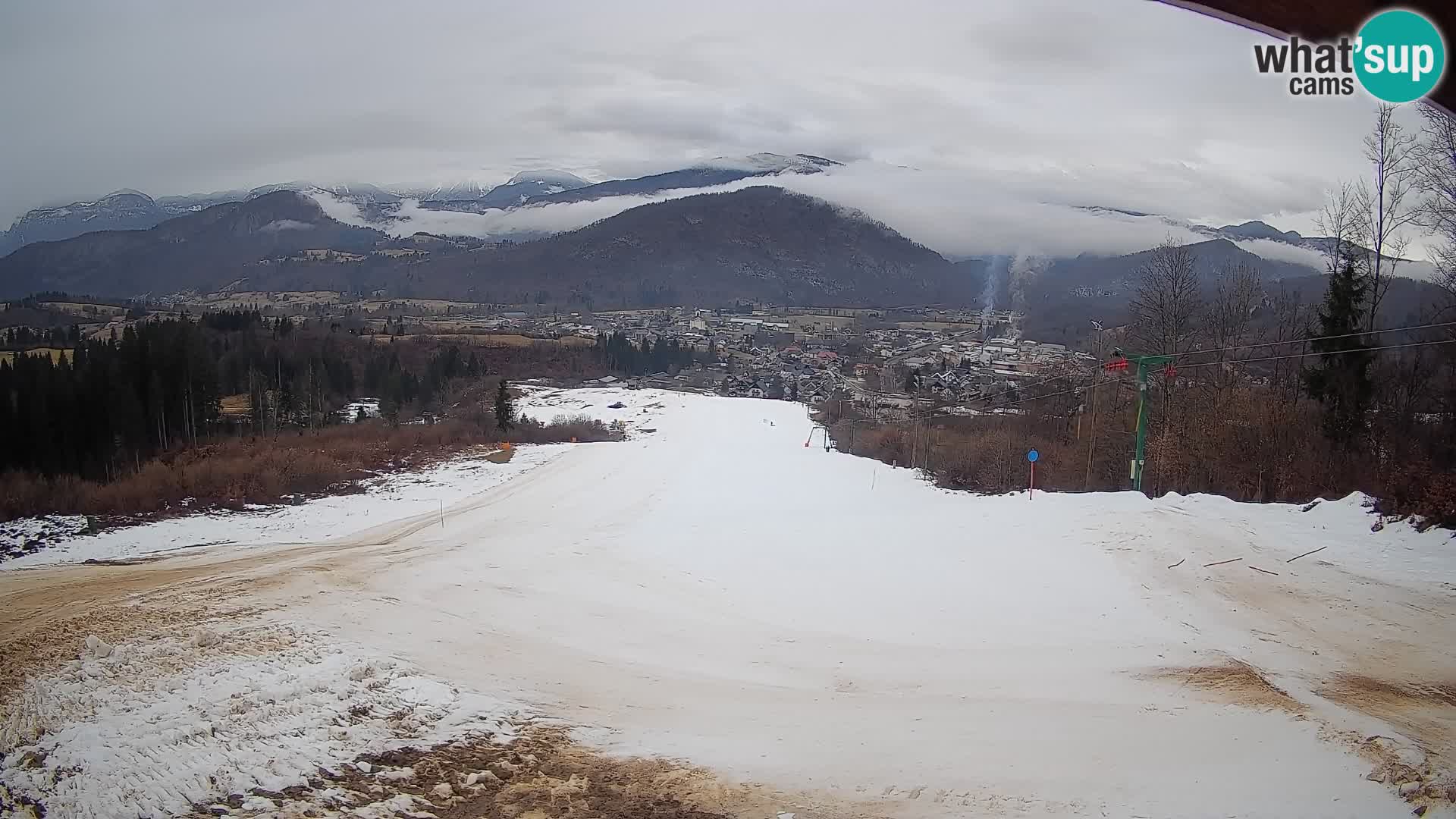 Webcam Bohinjska Bistrica – Vue en direct depuis la station de ski Kozji Hrbet