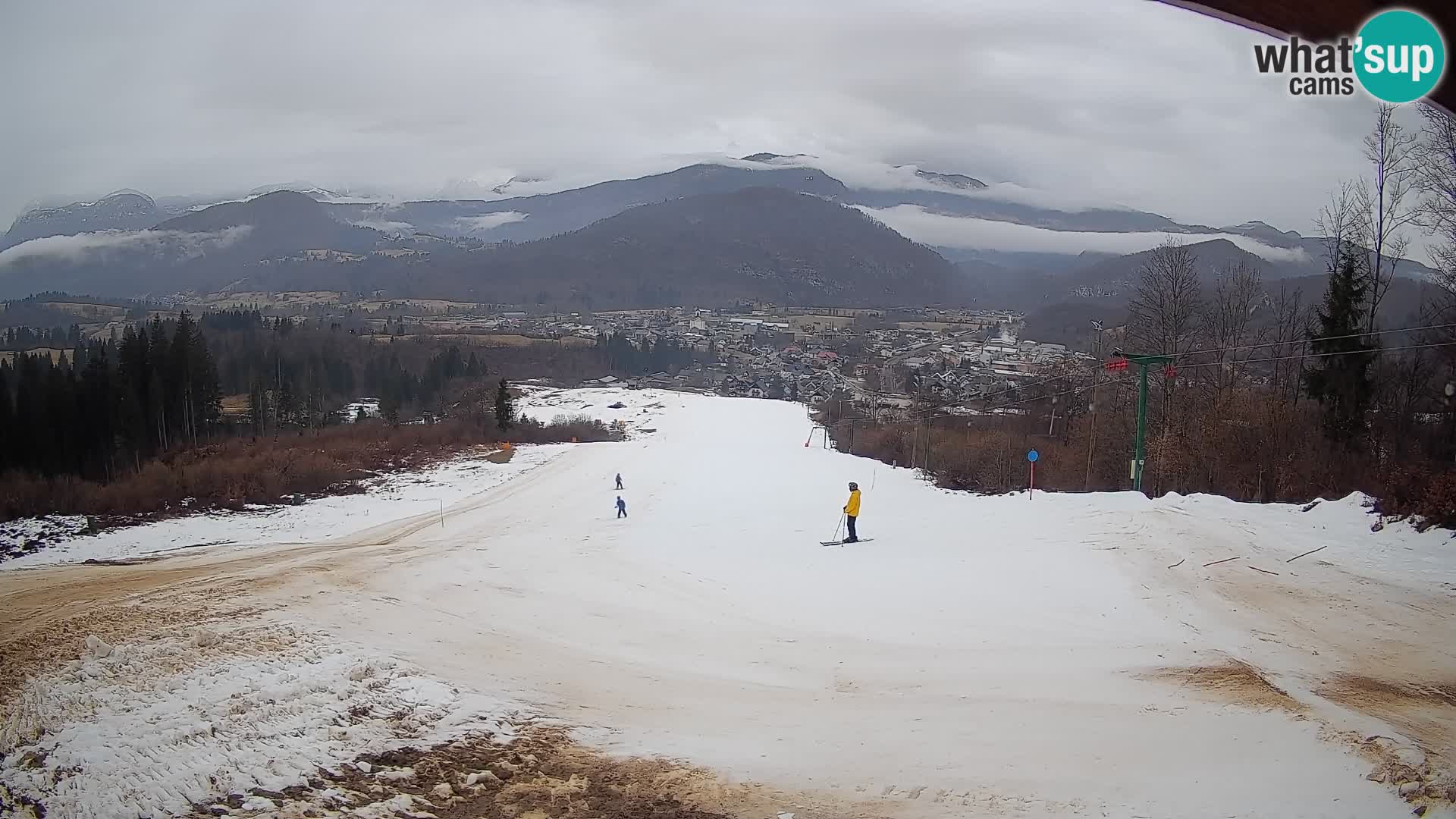Livekamera Bohinjska Bistrica – Liveblick von der Skistation Kozji Hrbet