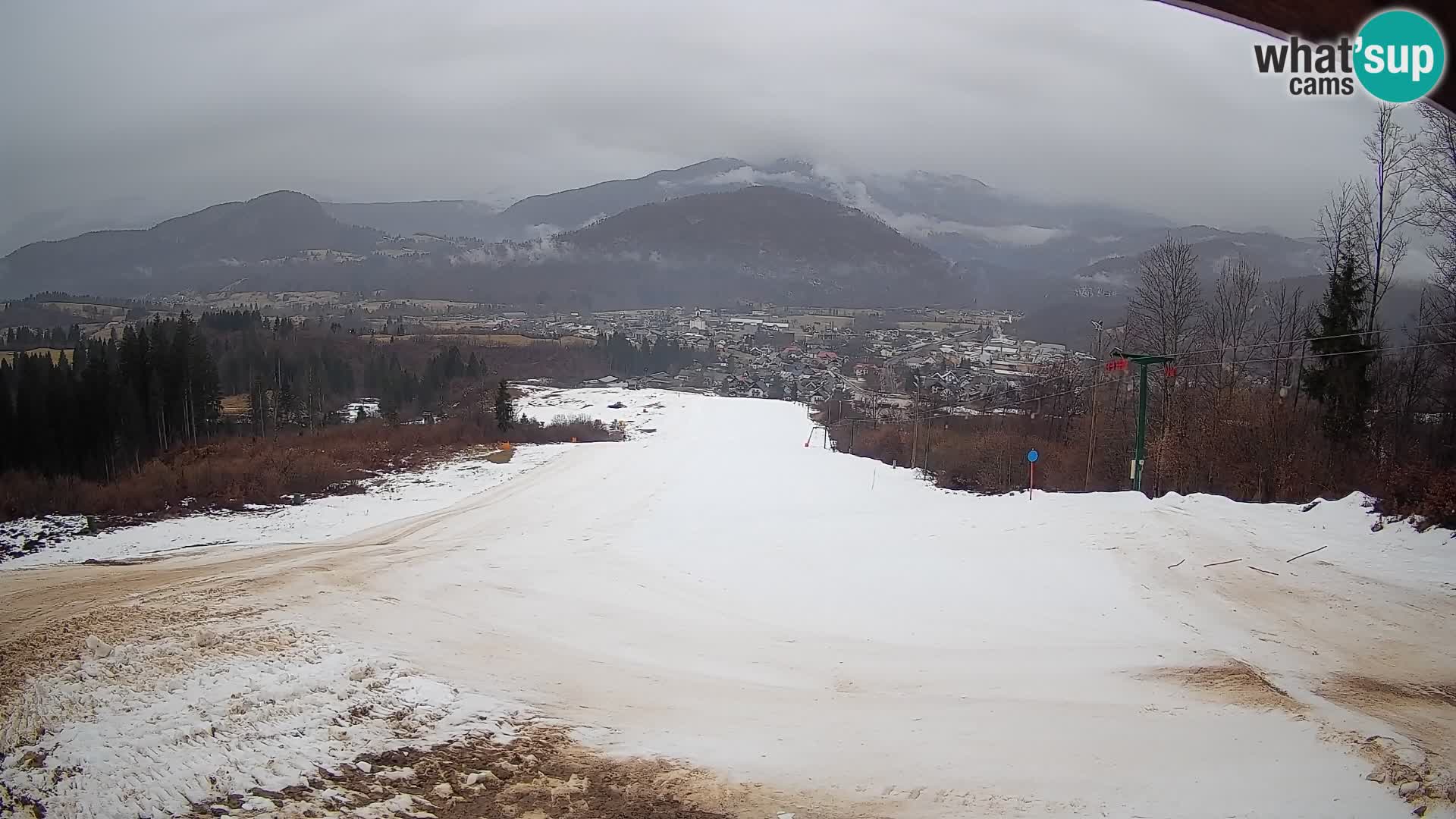 Webcam Bohinjska Bistrica – Live View from Kozji Hrbet Ski Station