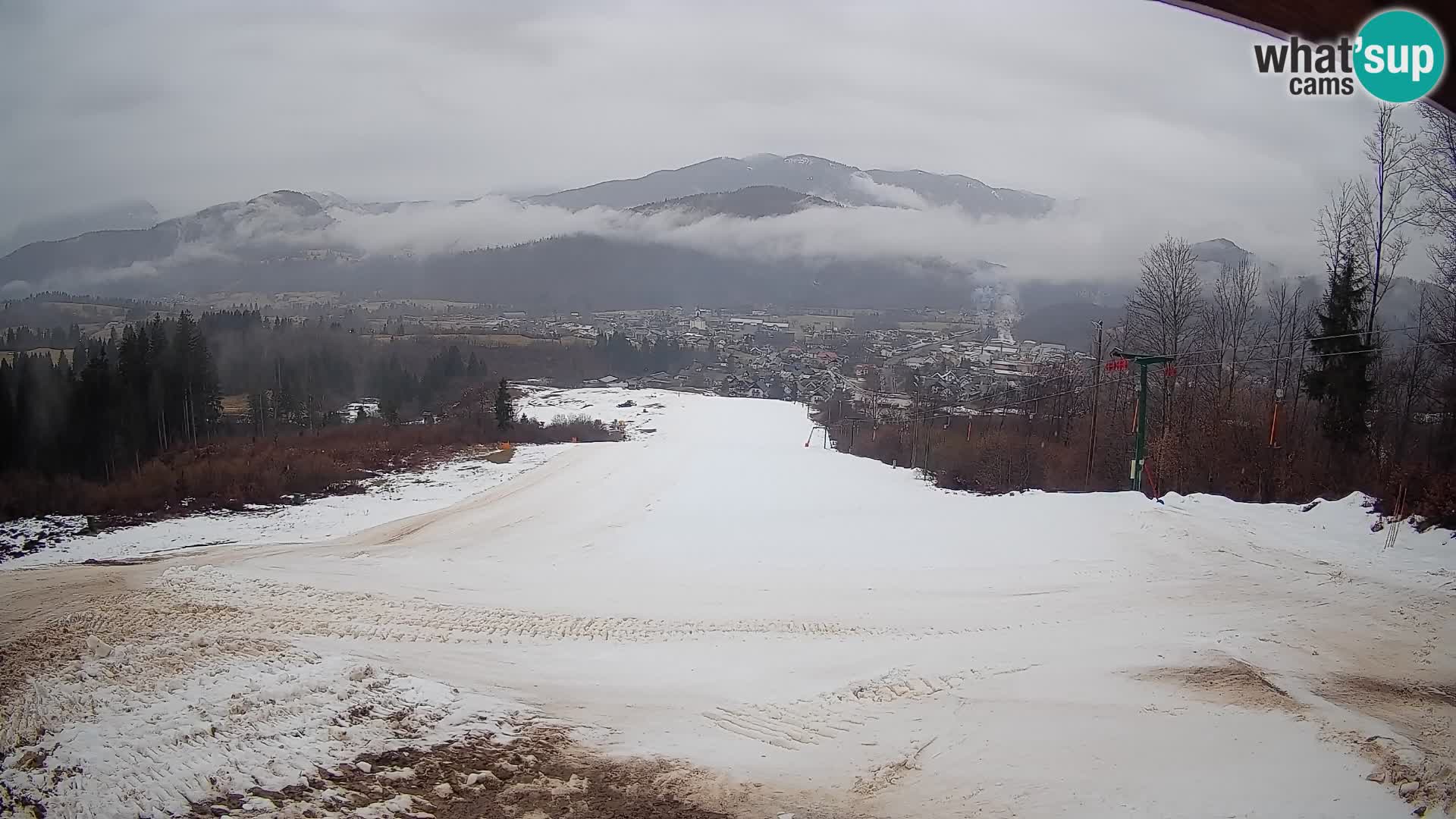 Webcam Bohinjska Bistrica – Live View from Kozji Hrbet Ski Station