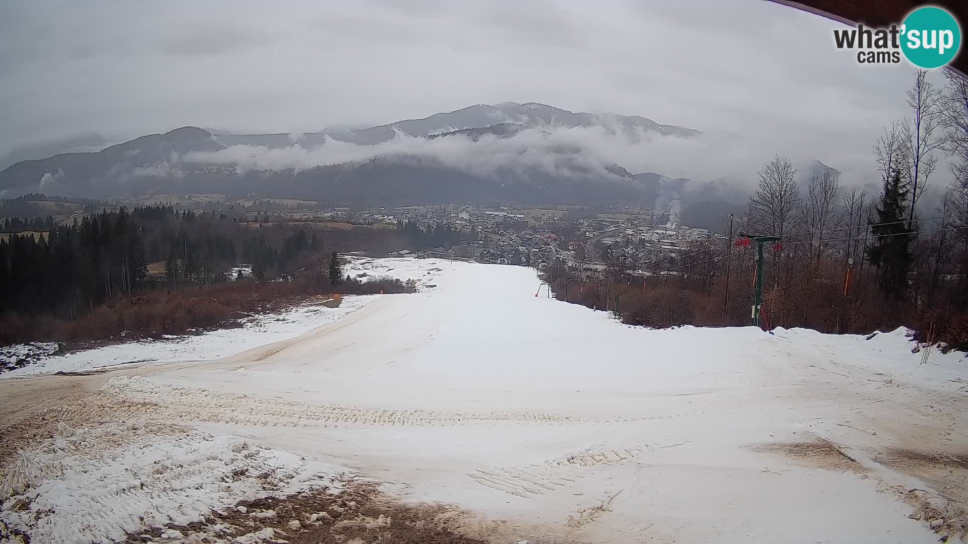 Webcam Bohinjska Bistrica – Vista live dalla stazione sciistica Kozji Hrbet