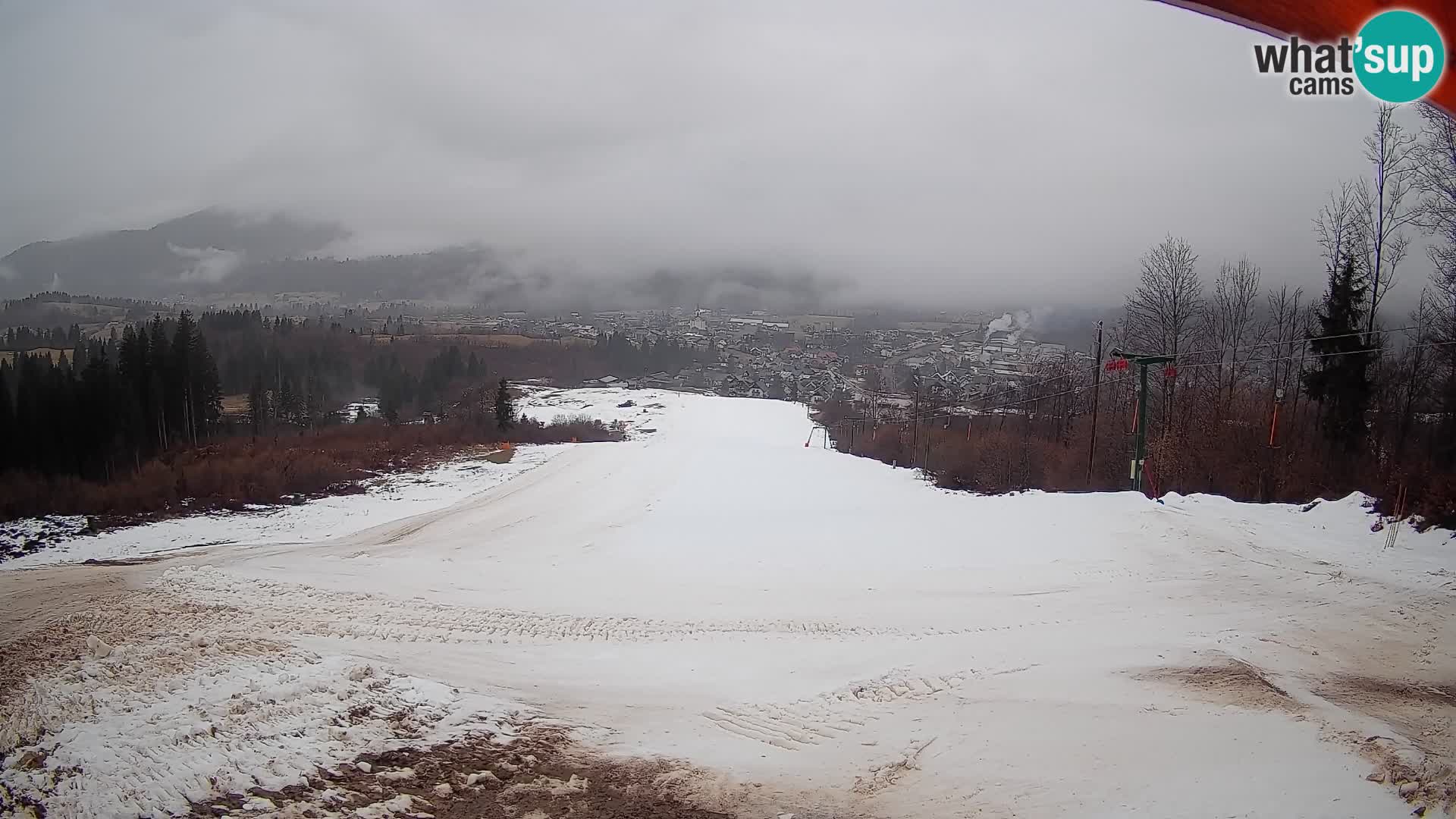 Webcam Bohinjska Bistrica – Live View from Kozji Hrbet Ski Station