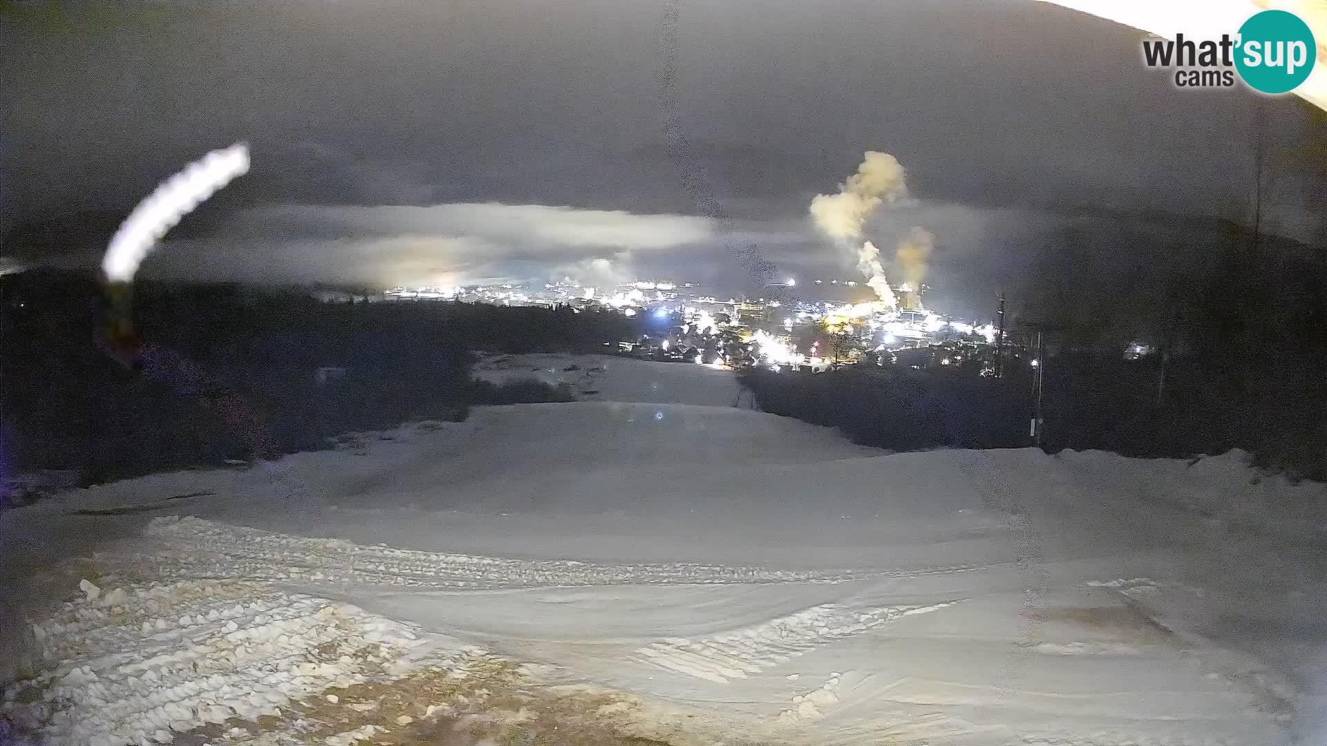 Webcam Bohinjska Bistrica – Live View from Kozji Hrbet Ski Station