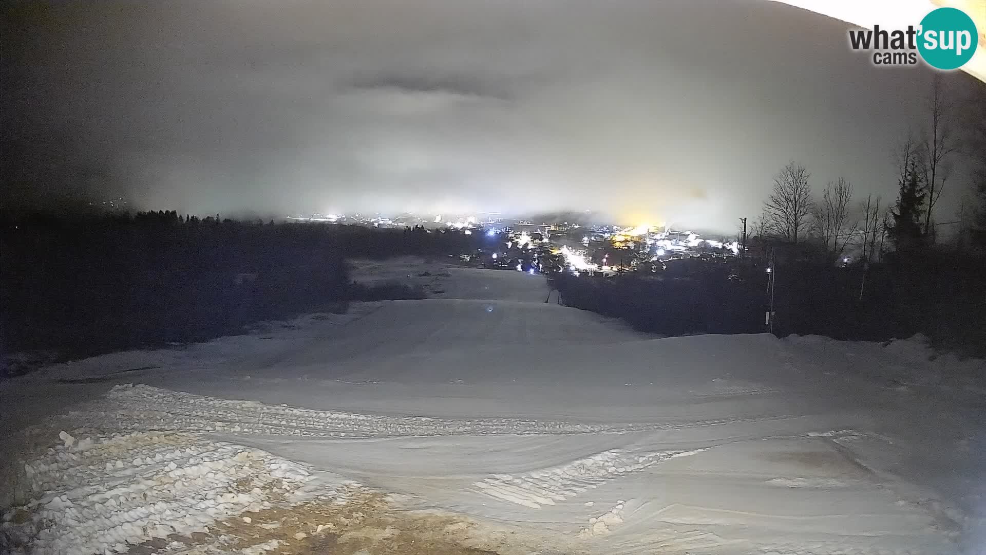 Webcam Bohinjska Bistrica – Live View from Kozji Hrbet Ski Station