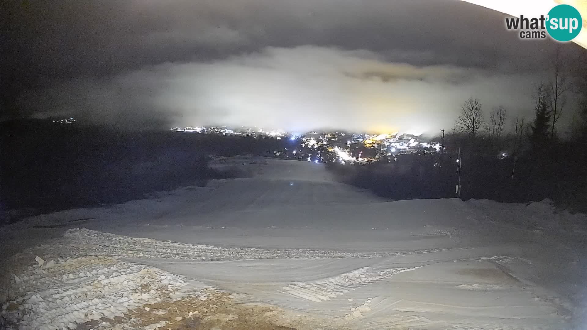 Cámara en vivo Bohinjska Bistrica – Vista en directo desde la estación de esquí Kozji Hrbet