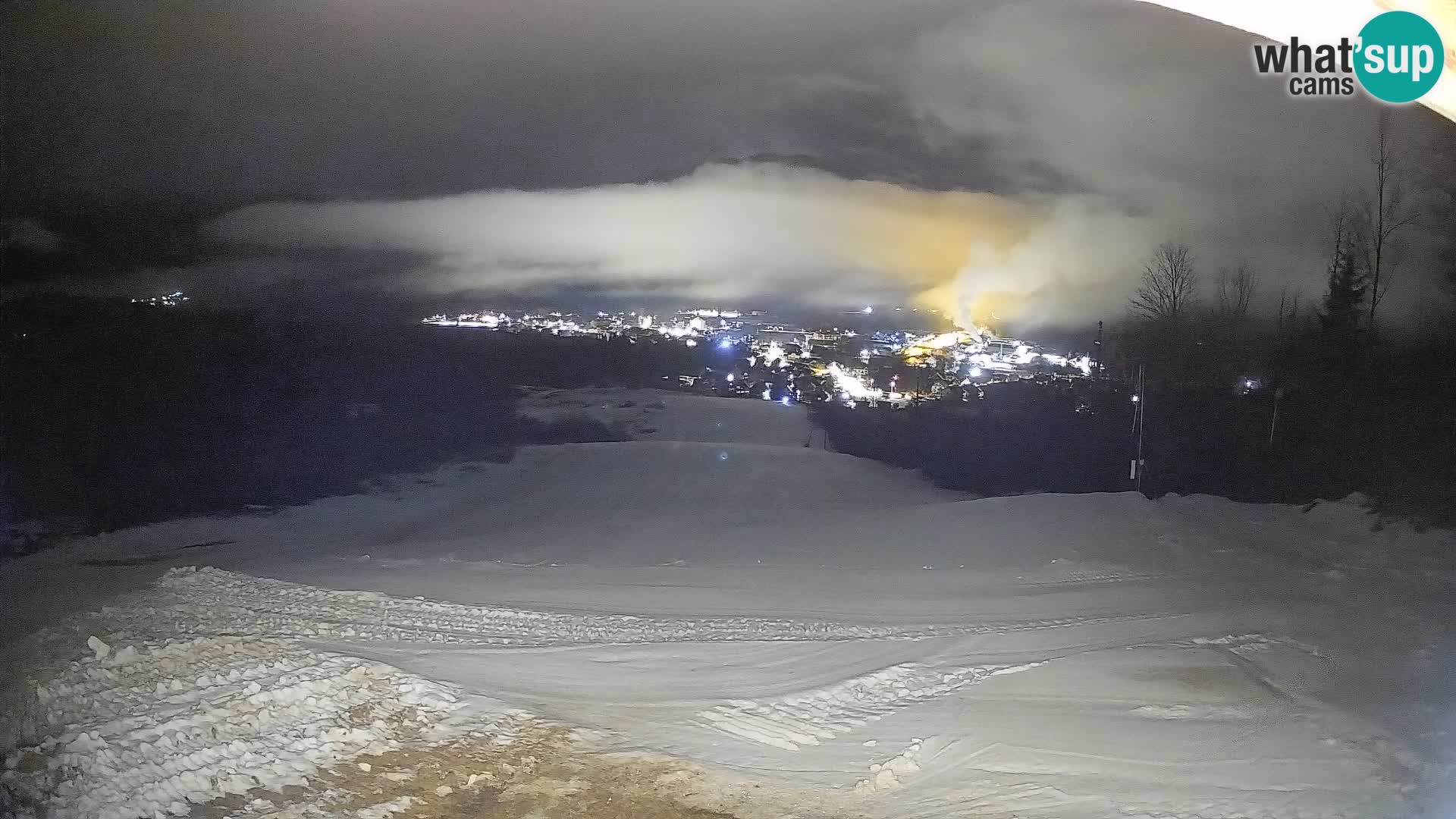 Livekamera Bohinjska Bistrica – Liveblick von der Skistation Kozji Hrbet