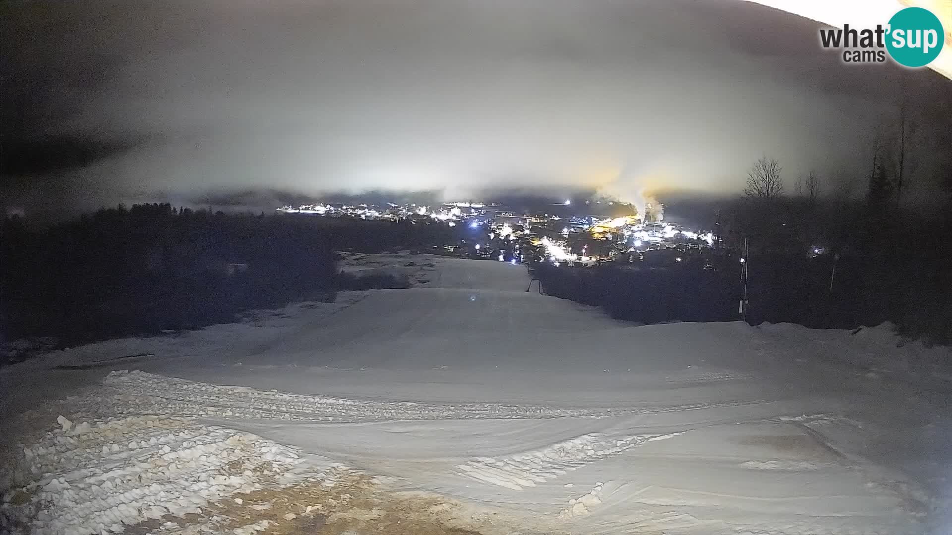 Livekamera Bohinjska Bistrica – Liveblick von der Skistation Kozji Hrbet