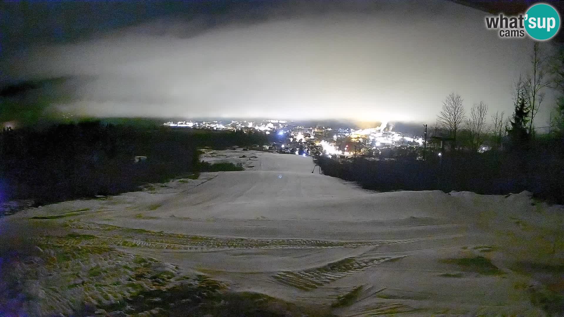 Webcam Bohinjska Bistrica – Live View from Kozji Hrbet Ski Station