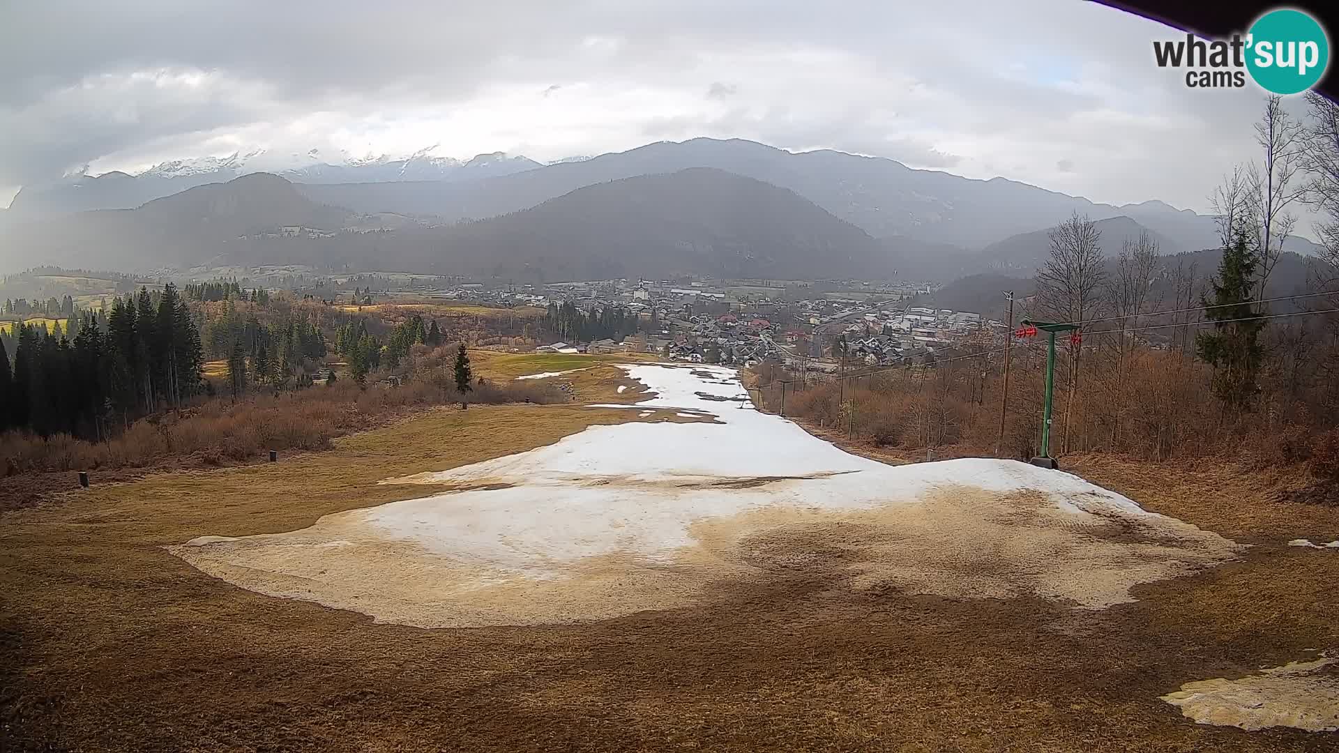 Webcam Bohinjska Bistrica – Live View from Kozji Hrbet Ski Station