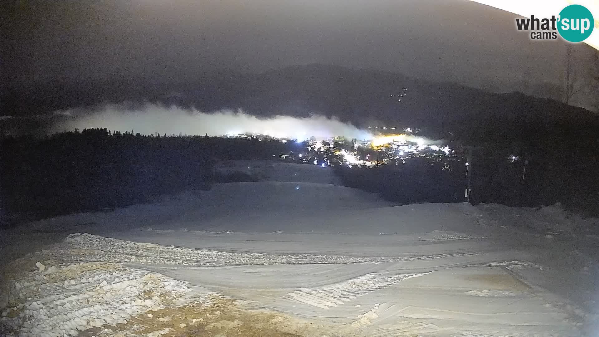 Webcam Bohinjska Bistrica – Live View from Kozji Hrbet Ski Station
