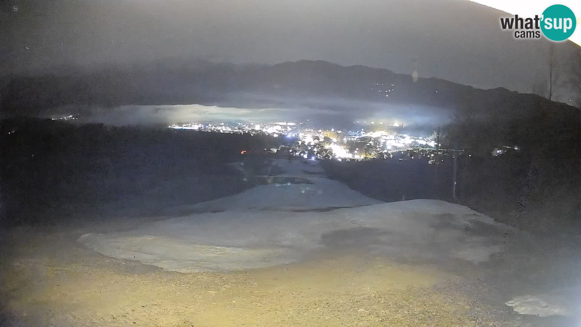 Webcam Bohinjska Bistrica – Live View from Kozji Hrbet Ski Station
