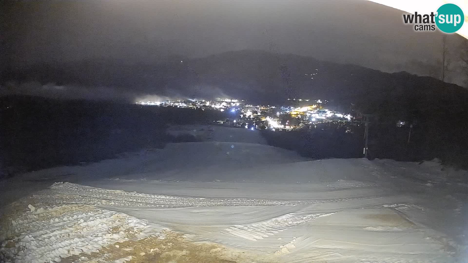 Cámara en vivo Bohinjska Bistrica – Vista en directo desde la estación de esquí Kozji Hrbet