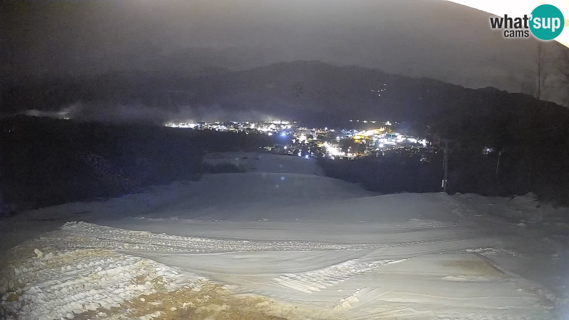 Cámara en vivo Bohinjska Bistrica – Vista en directo desde la estación de esquí Kozji Hrbet