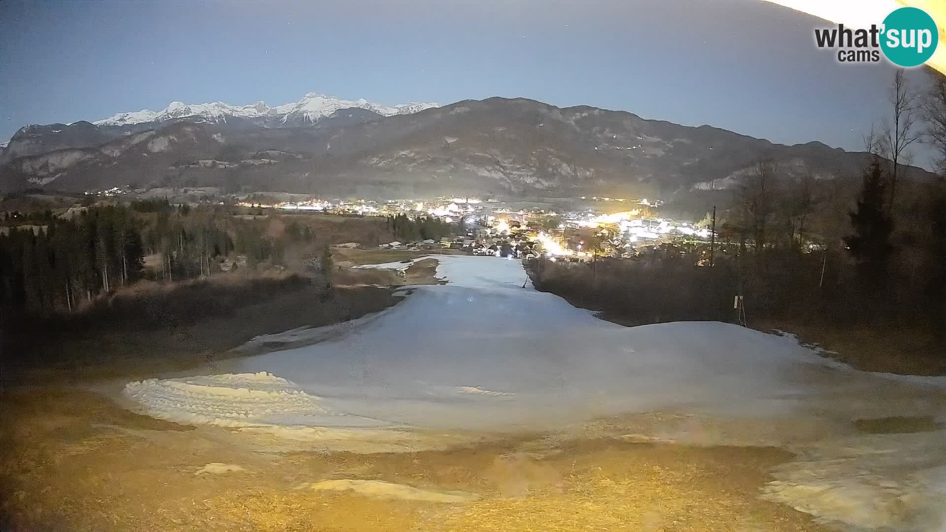 Cámara en vivo Bohinjska Bistrica – Vista en directo desde la estación de esquí Kozji Hrbet