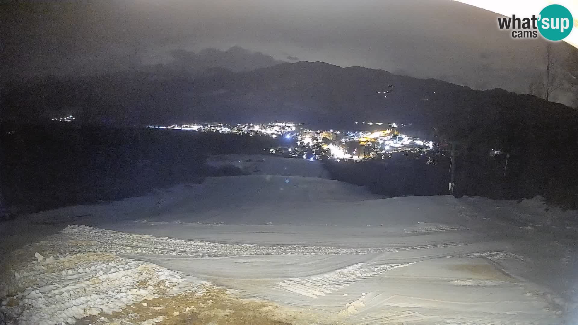 Cámara en vivo Bohinjska Bistrica – Vista en directo desde la estación de esquí Kozji Hrbet