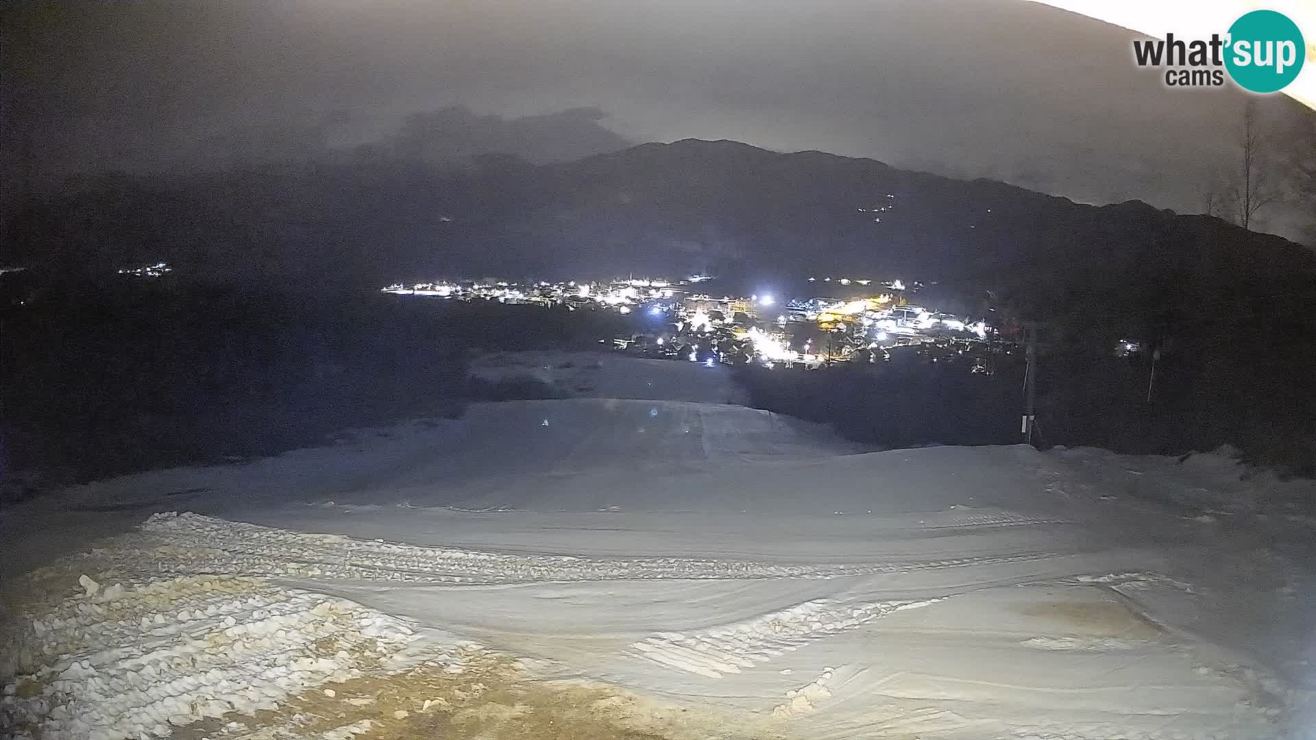 Cámara en vivo Bohinjska Bistrica – Vista en directo desde la estación de esquí Kozji Hrbet