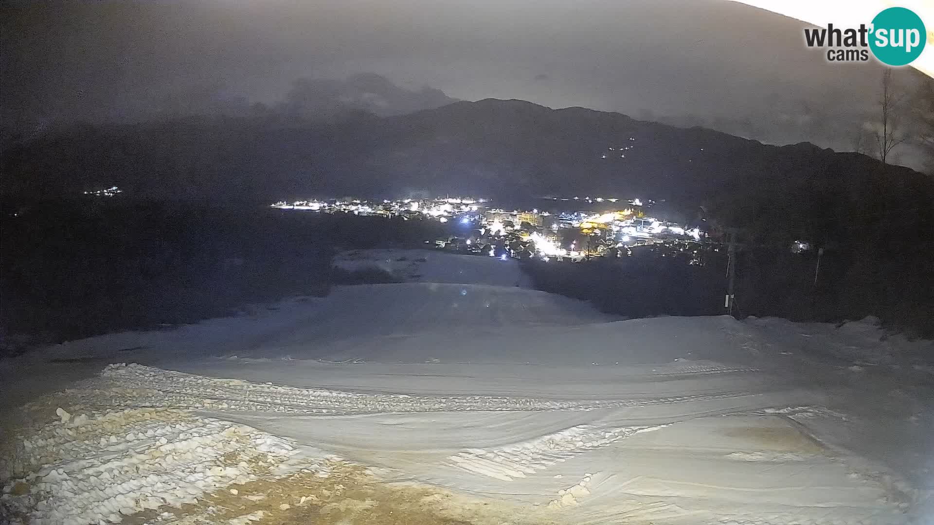 Cámara en vivo Bohinjska Bistrica – Vista en directo desde la estación de esquí Kozji Hrbet