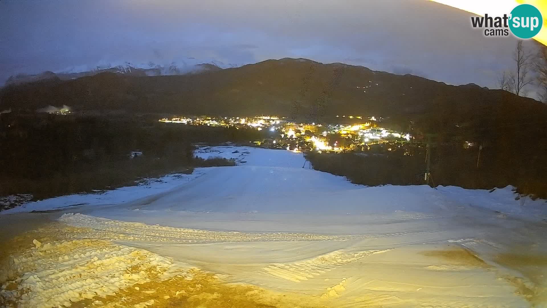 Webcam Bohinjska Bistrica – Vista live dalla stazione sciistica Kozji Hrbet