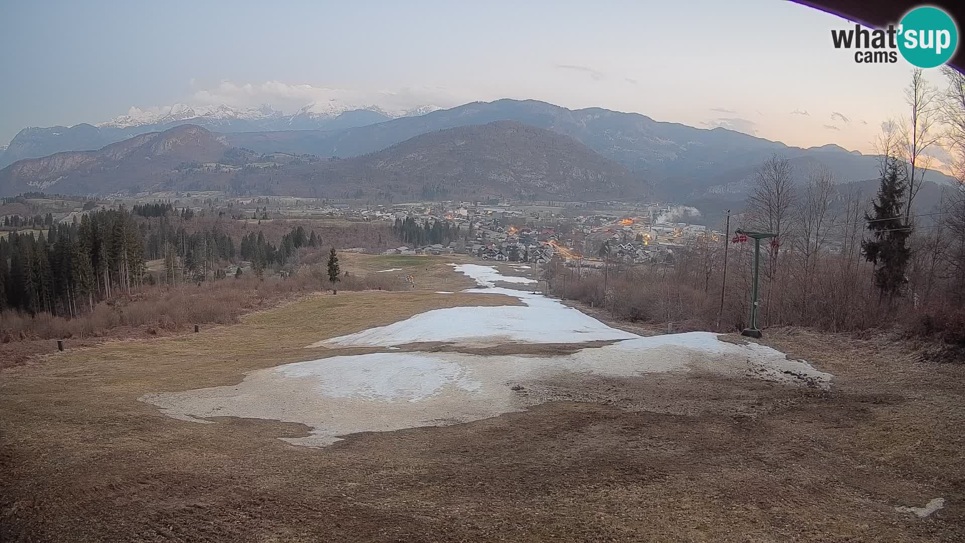 Webcam Bohinjska Bistrica – Vista live dalla stazione sciistica Kozji Hrbet