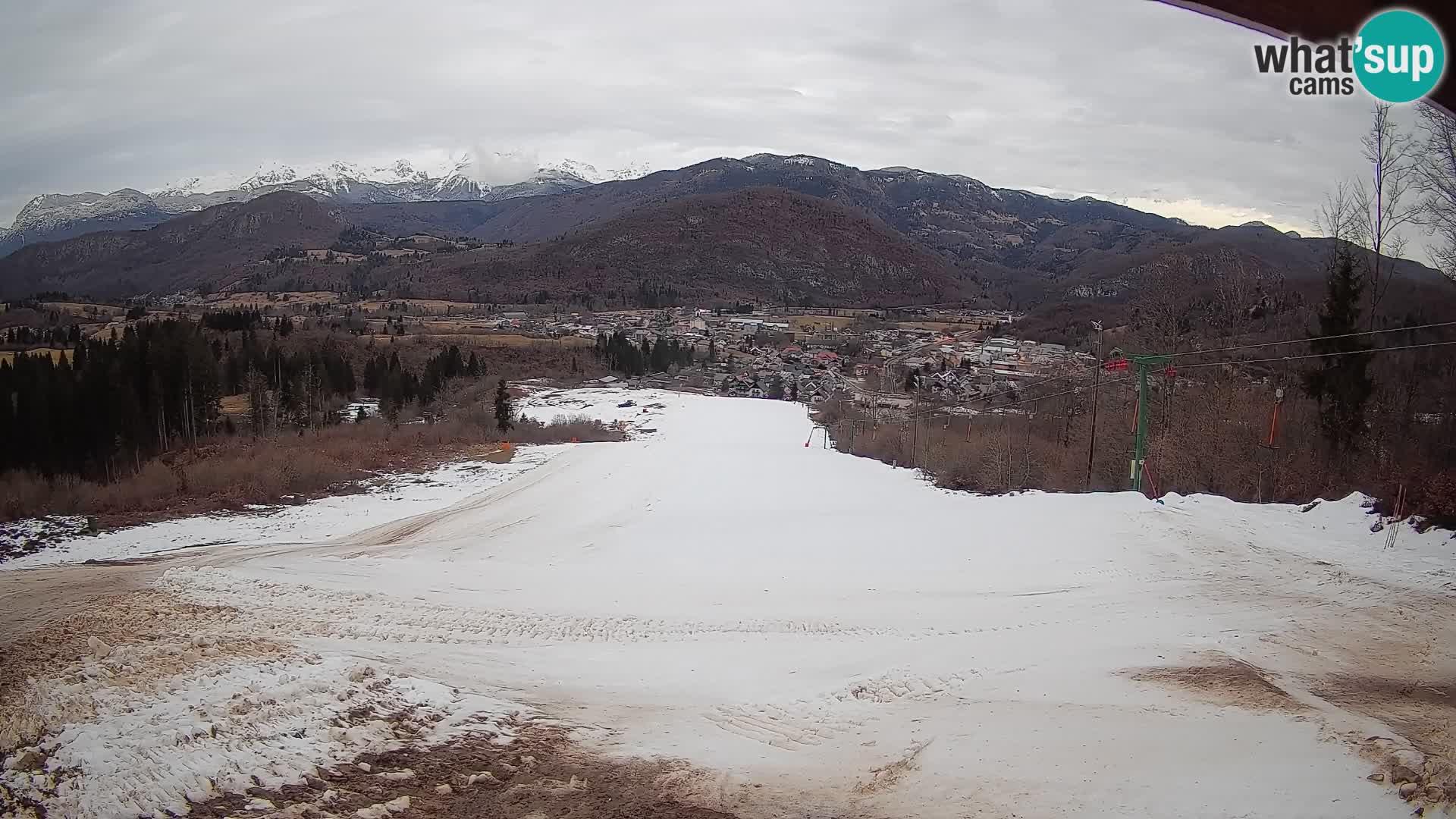 Webcam Bohinjska Bistrica – Live View from Kozji Hrbet Ski Station