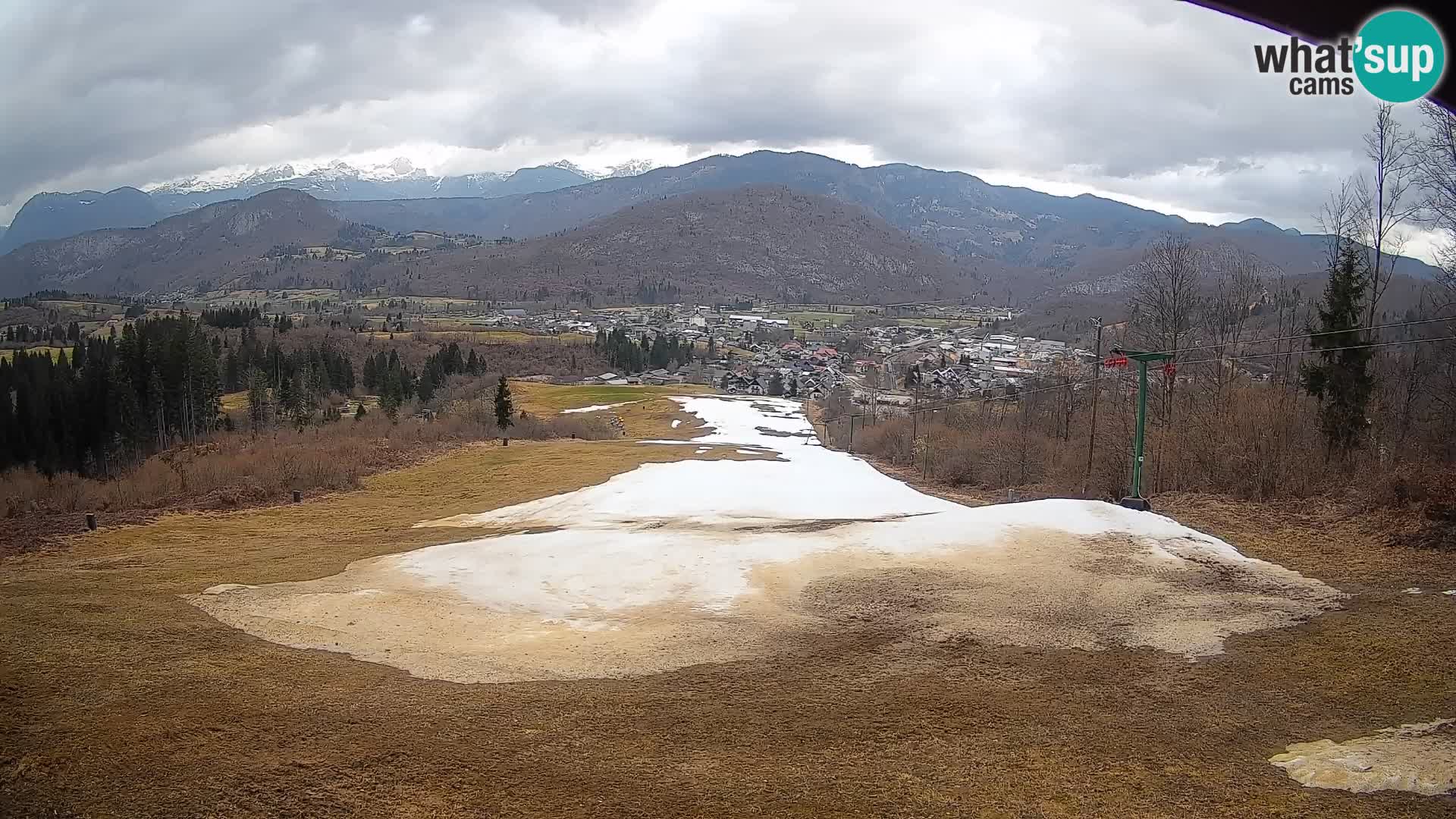 Webcam Bohinjska Bistrica – Vista live dalla stazione sciistica Kozji Hrbet