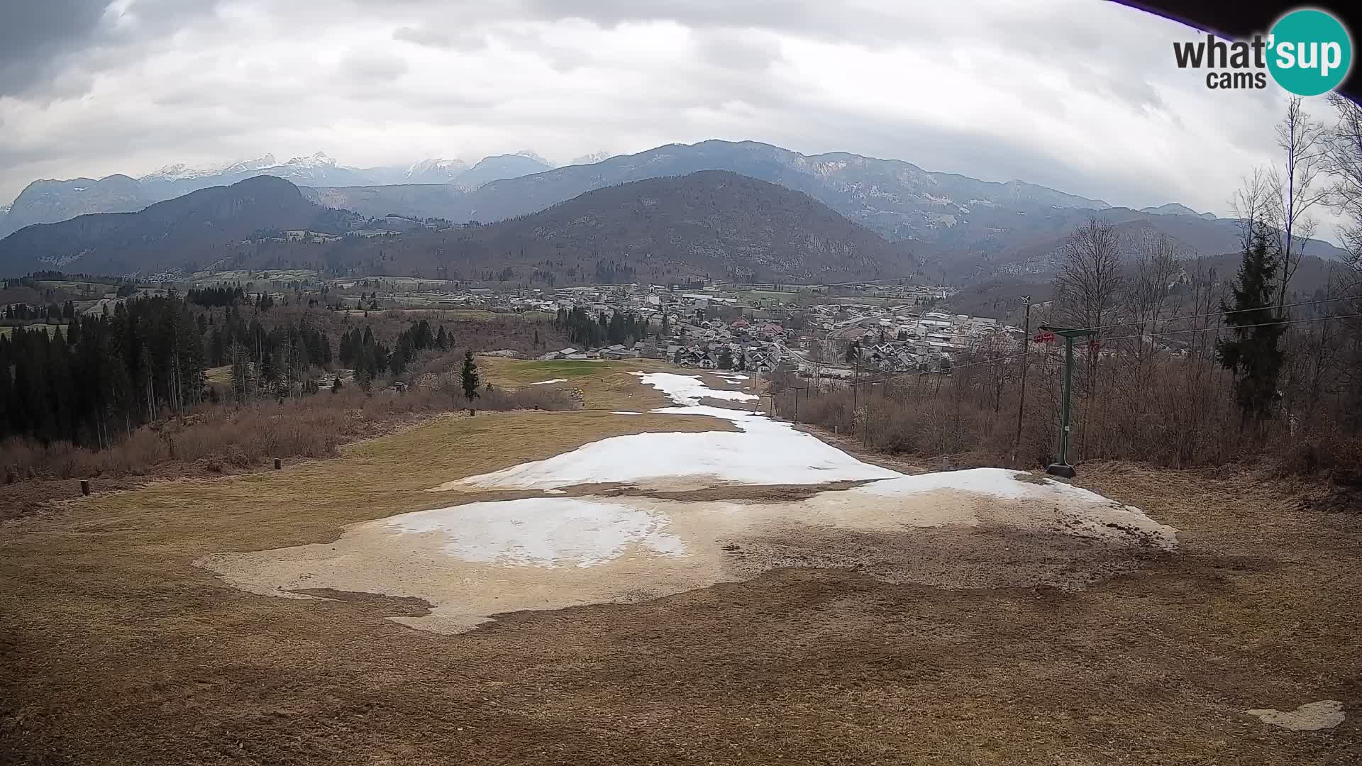 Webcam Bohinjska Bistrica – Live View from Kozji Hrbet Ski Station
