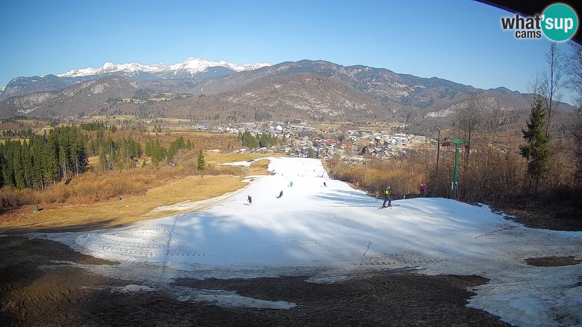 Cámara en vivo Bohinjska Bistrica – Vista en directo desde la estación de esquí Kozji Hrbet