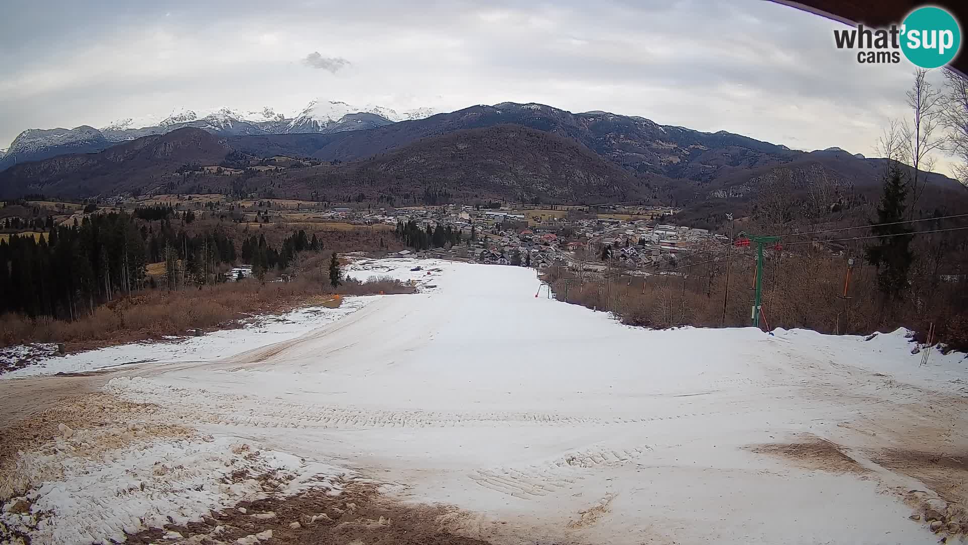 Webcam Bohinjska Bistrica – Live View from Kozji Hrbet Ski Station