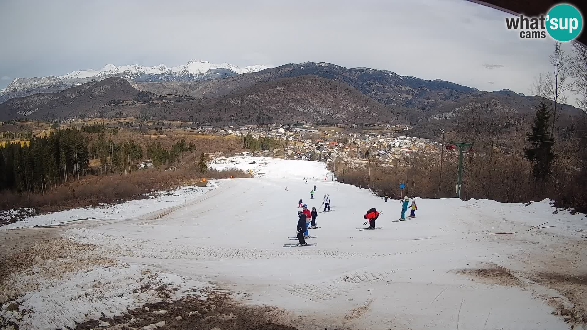 Webcam Bohinjska Bistrica – Live View from Kozji Hrbet Ski Station