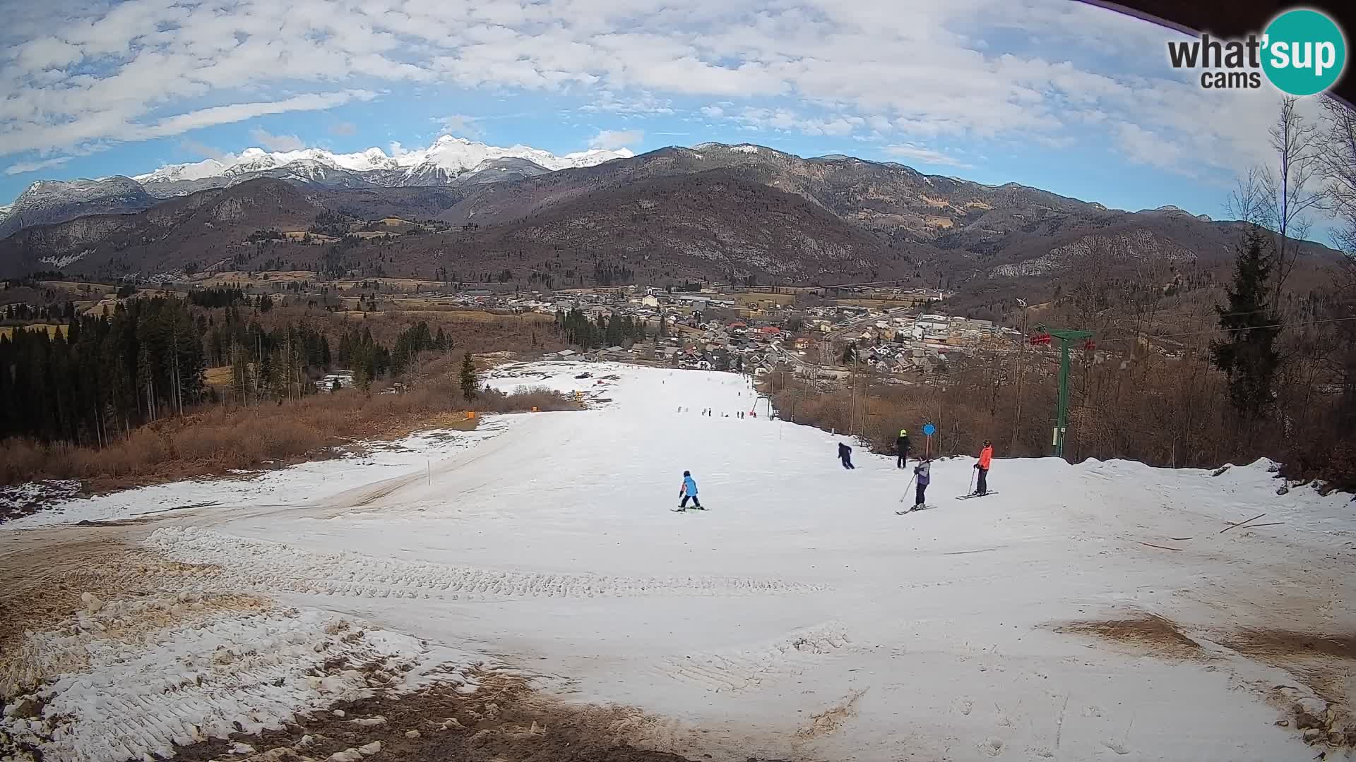 Spletna kamera Bohinjska Bistrica – Pogled v živo s smučišča Kozji Hrbet