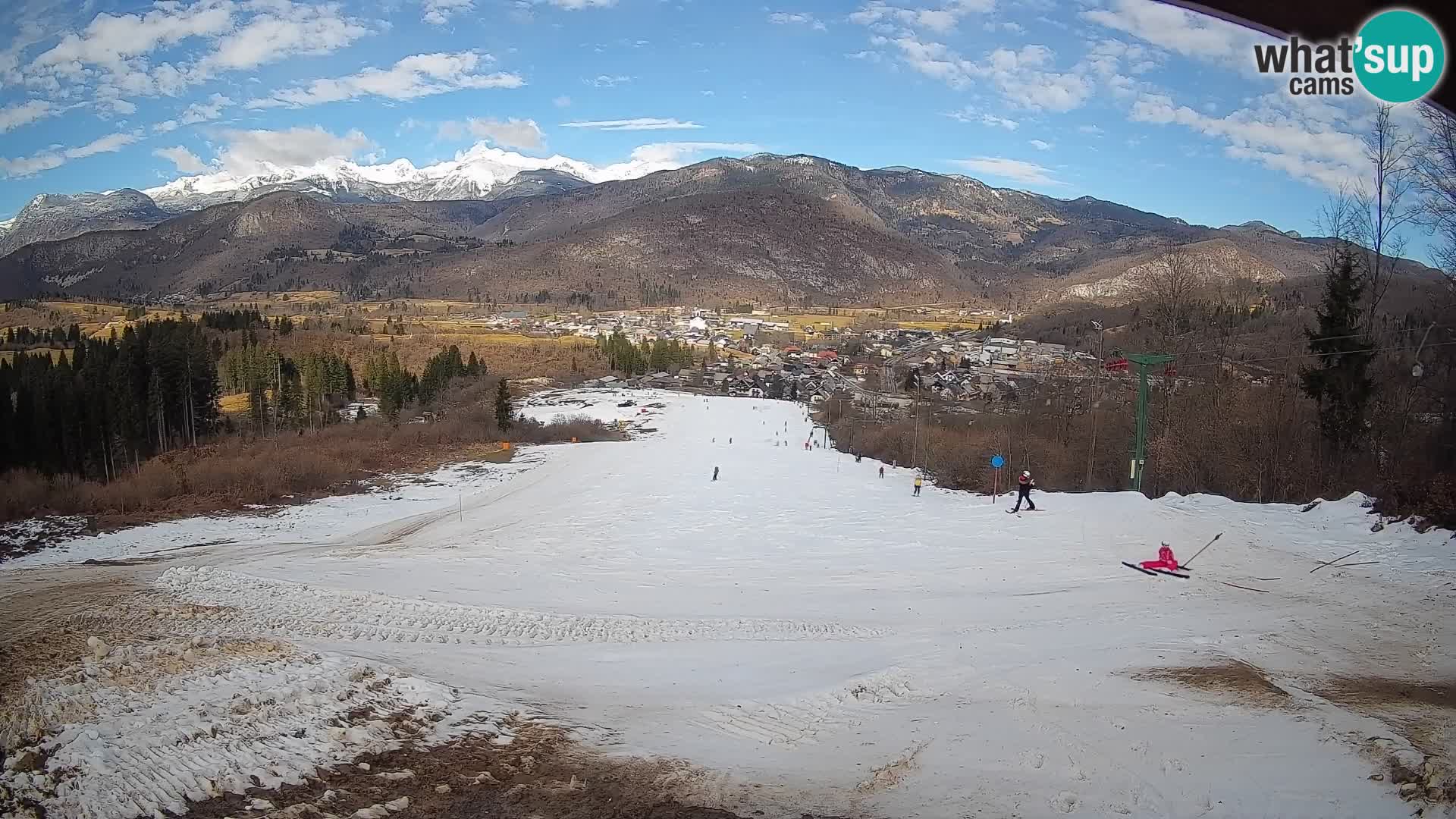Webcam Bohinjska Bistrica – Live View from Kozji Hrbet Ski Station