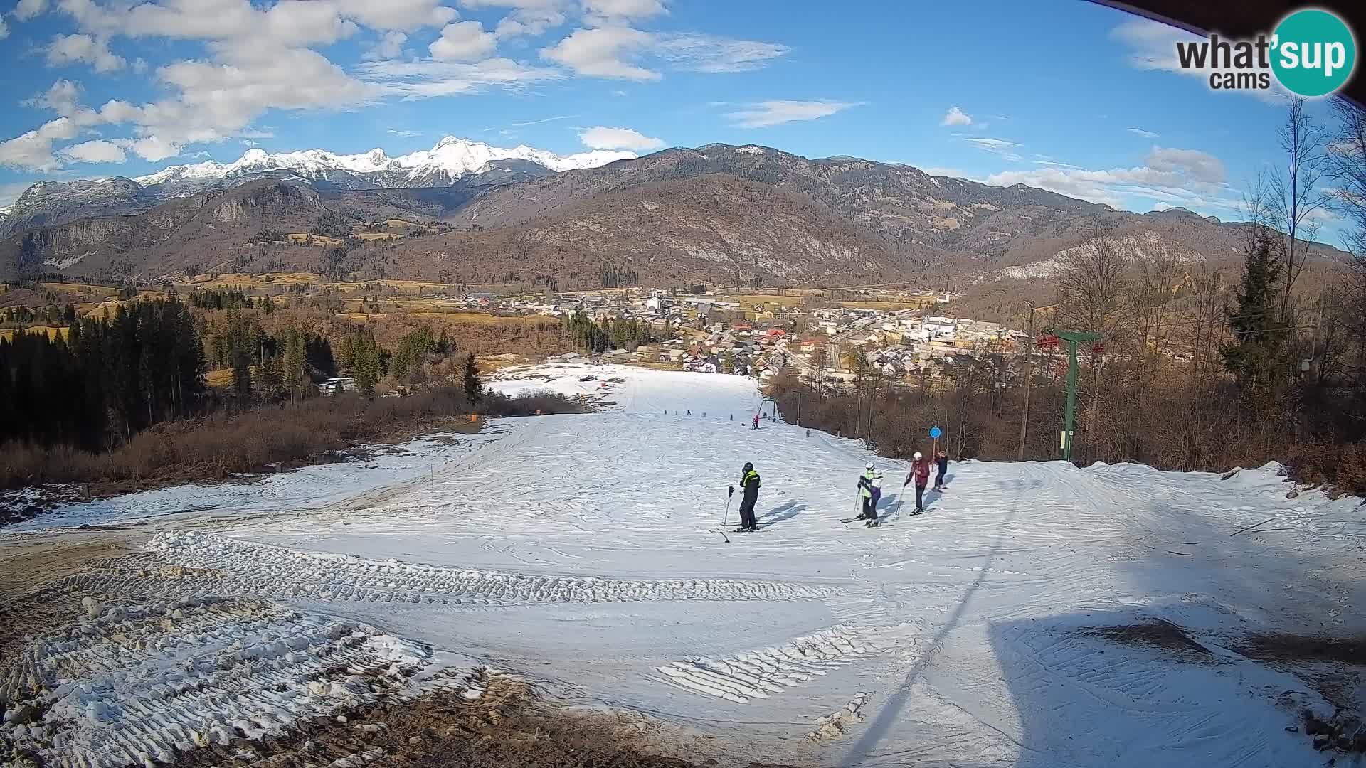 Webcam Bohinjska Bistrica – Live View from Kozji Hrbet Ski Station