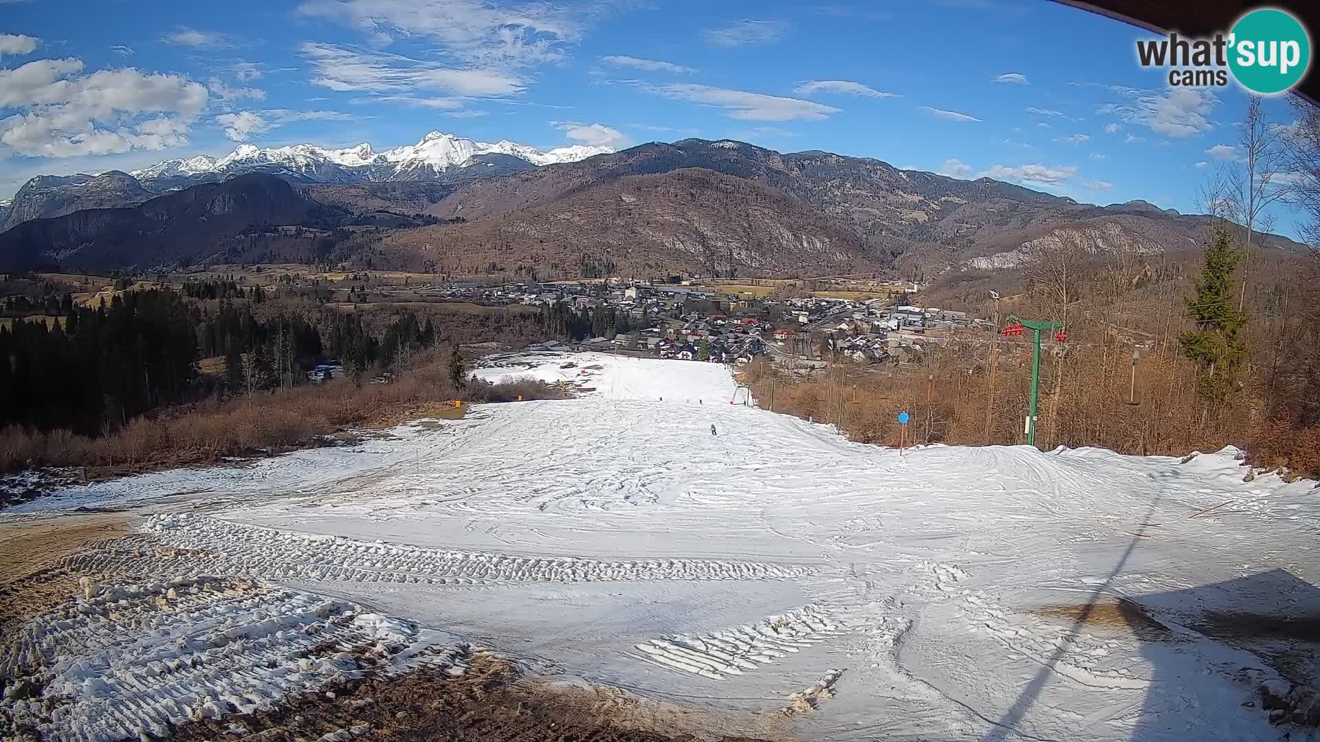 Webcam Bohinjska Bistrica – Vue en direct depuis la station de ski Kozji Hrbet